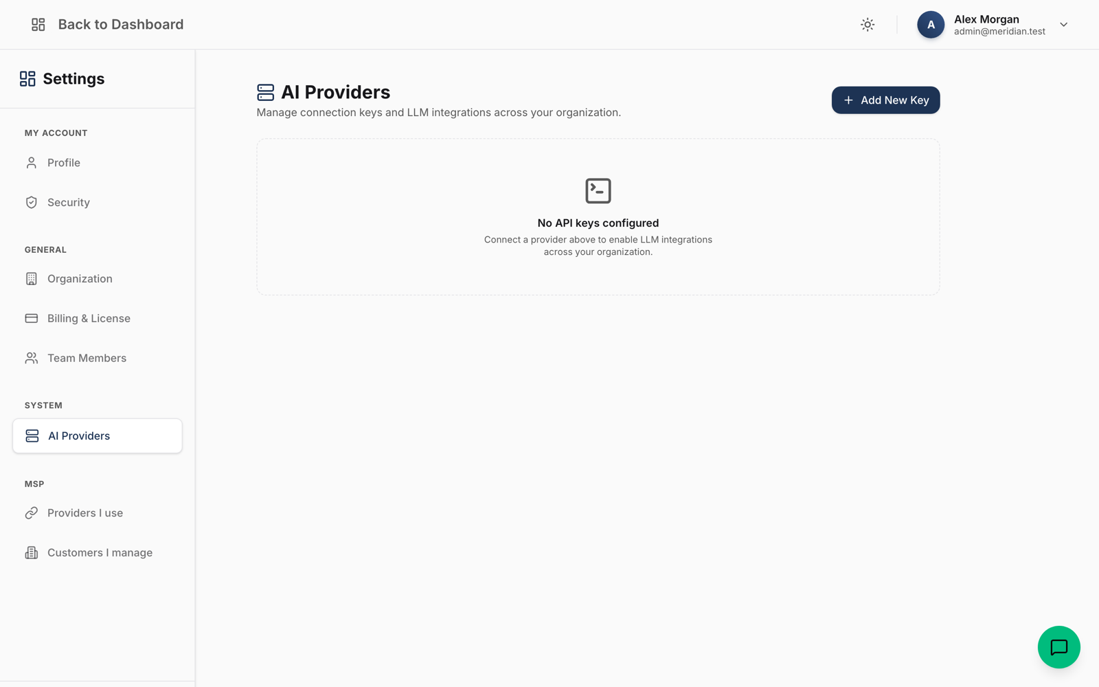 API Configuration
